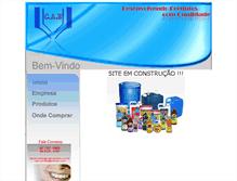 Tablet Screenshot of cabindustria.com.br